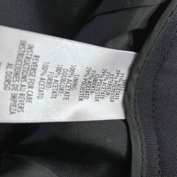 NWT navy dress pants double button lined - Picture 5 of 5